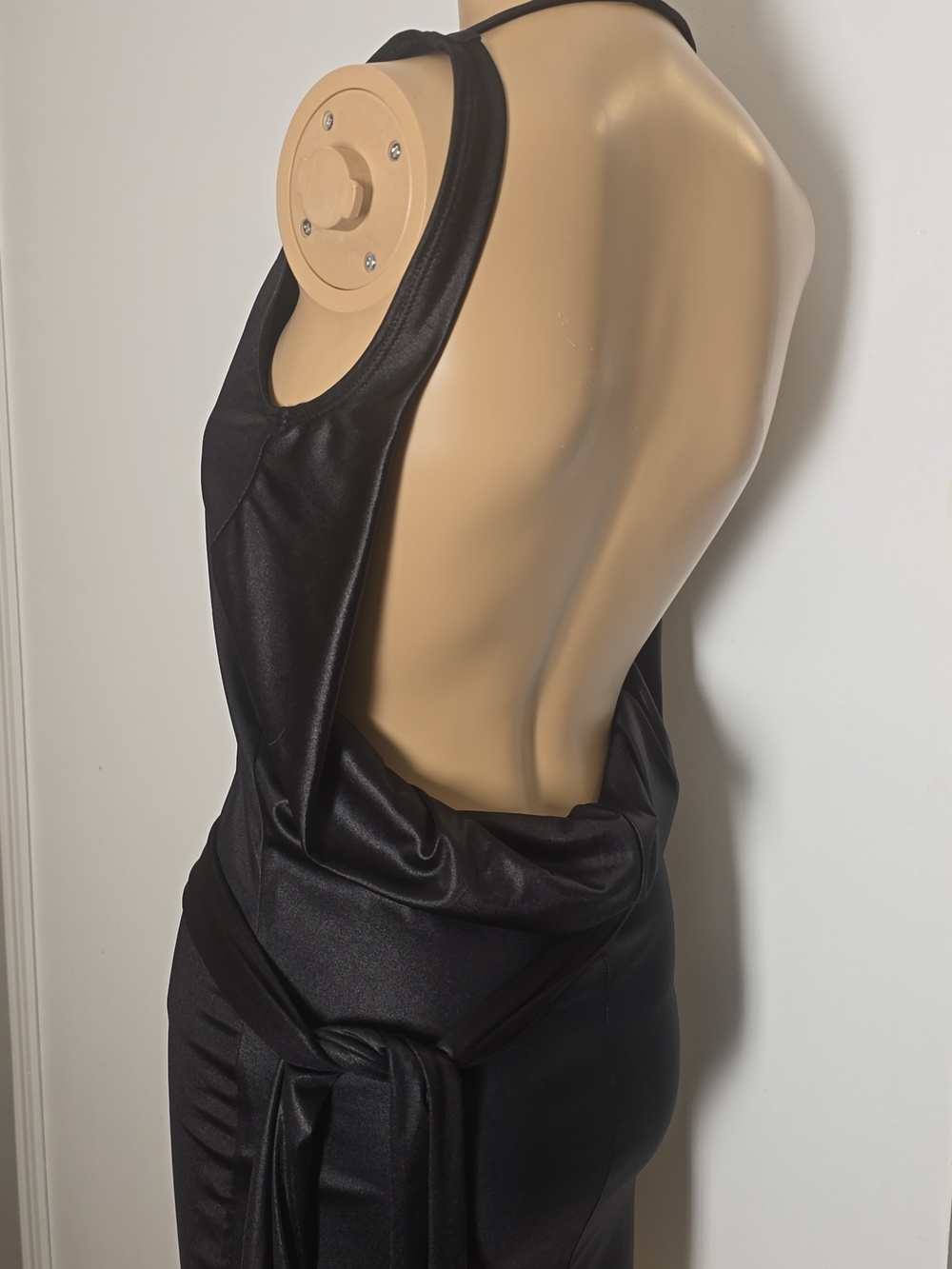 Sleek Black Tank Dress - XXS - Picture 2 of 6